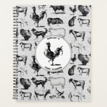 Colagem rustica animal por Fazenda Vintage