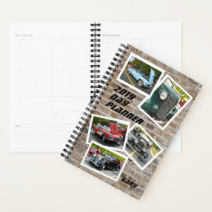 Agenda Coleção de Carros Clássicos