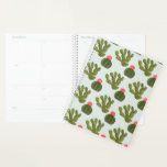 Agenda Coleção Llamarama | Padrão Cactus Cute<br><div class="desc">Desfrute deste novo e criativo padrão de cacto fofo em um produto ou peça para valer para aprimorar e adicionar ao mundo ao seu redor. Artista: Victoria Borges</div>