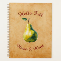 Colheita de outono de Arte de Fruta com Texto Pers