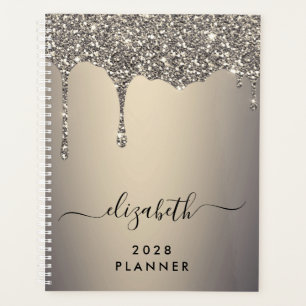 Agenda Colírio Dourado Monograma