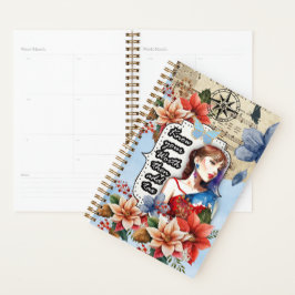 Agenda Collage Art December, Holly