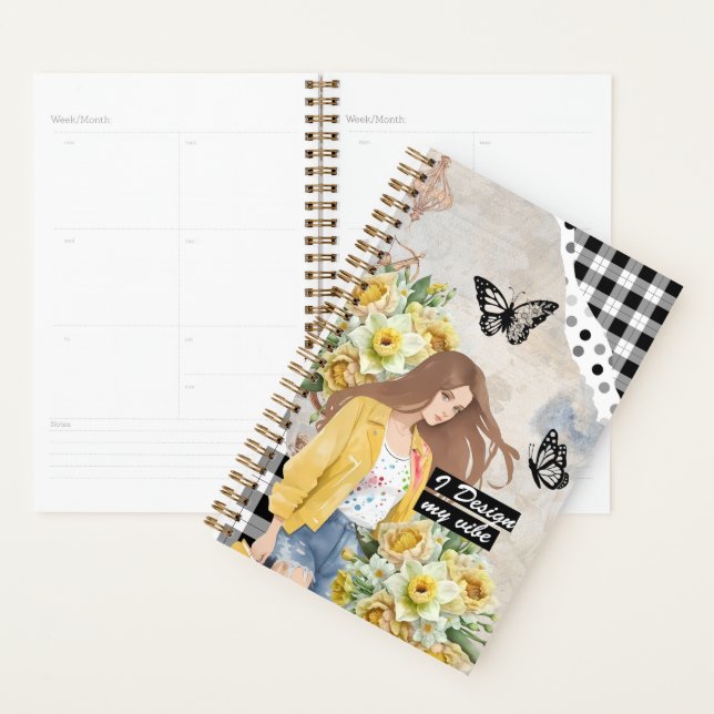 Agenda Collage Art March, Daffodil (Exibição)