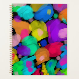Agenda Colorful watercolor print