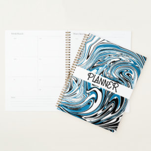 Agenda Colorida Marble Planner Organize a sua vida