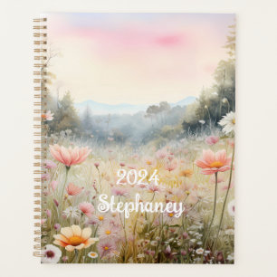 Agenda Colorida Primavera Meadow