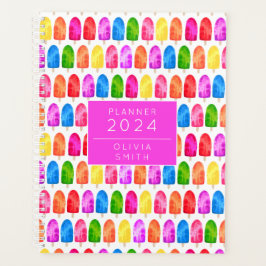 Agenda Colorida Psicle Ice Lolly