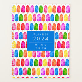 Agenda Colorida Psicle Ice Lolly