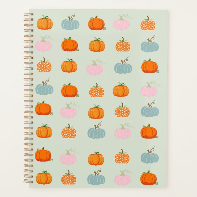 Agenda Colorida Pumpkins (Frente)
