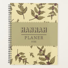 Agenda Coluna elegante personalizada, clássica e rústica,