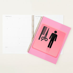 Agenda Combo e tesoura do corte de ícones do Compro da ba