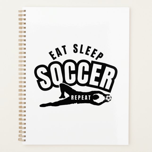 Agenda comer dormir futebol repetir  (Frente)