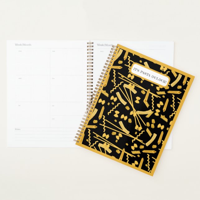 Agenda Comida italiana, pasta (Exibição)