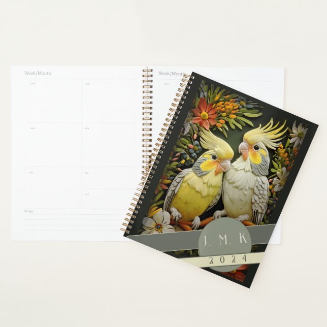 Agenda Companheiros Cockatiel (Exibição)