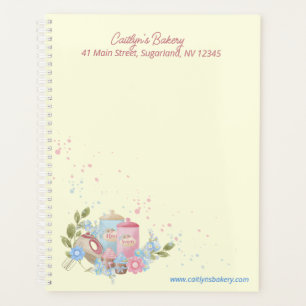 Agenda Compro de padaria e pastelaria personalizado