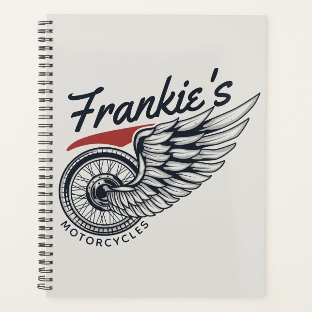 Agenda Compro Personalizado de Pneus-Pneus-Biker (Frente)