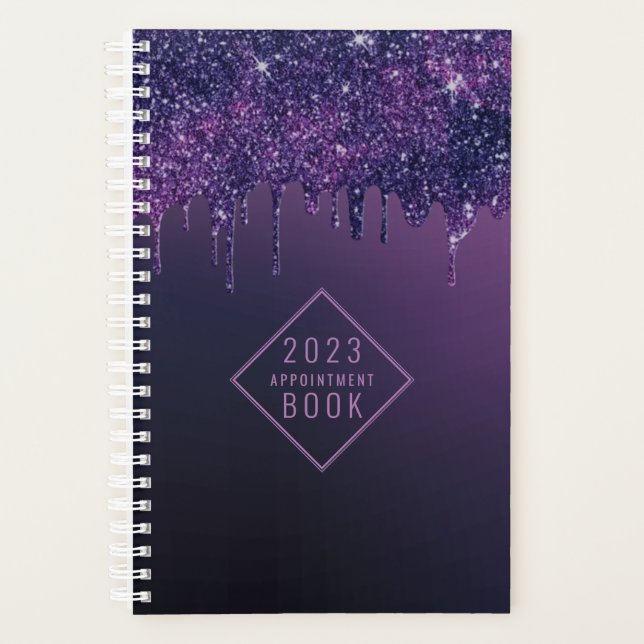 Agenda Compromisso de Dissipadores Mágicos de Púrpura de  (Frente)