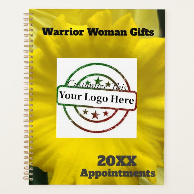 Agenda Compromisso, Flor Amarelo Daffodil (Frente)