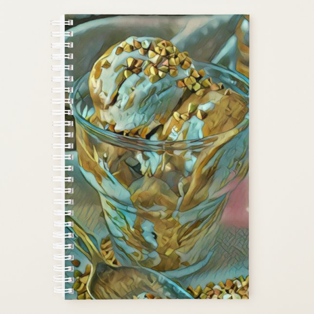 Agenda cone de sorvete de Verão (Frente)