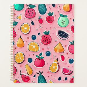Agenda Cones de sorvete colorido, bonitos