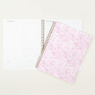Agenda Conjunto de Pastas de Arquivo Abstratas Rosa