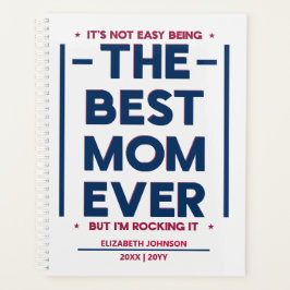 Agenda Cool Funny Modern American Best Mom Name