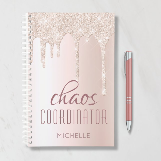 Agenda Coordenador de caos Glitter Glitter Glitter Glitte (Criador carregado)