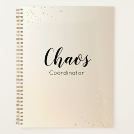 Agenda Coordenador do Caos do Professor Script Glitter Do