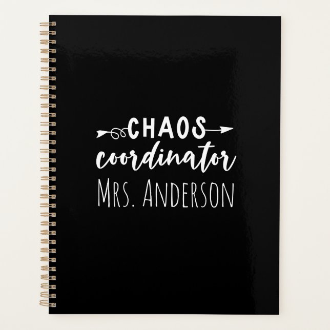 Agenda Coordenador do Caos - Mãe Colega de Trabalho (Frente)