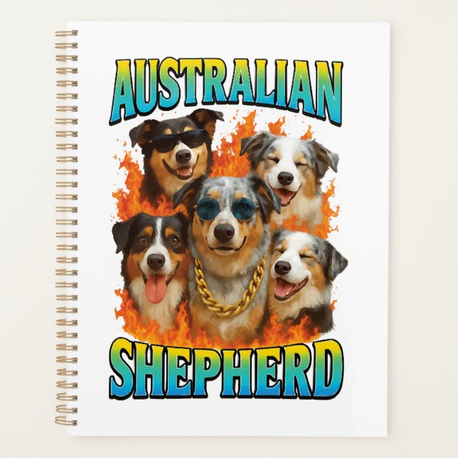 Agenda Cópia do Australian Shepherd (Frente)