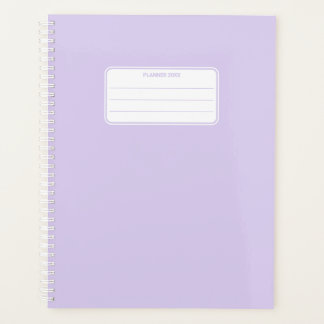 Agenda Cor Anual Minimalista Cor Pastel Simples