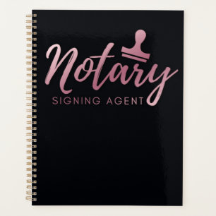Agenda Cor-de-rosa notarial Planner