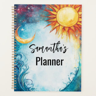 Agenda Cor do Sol Celestial e da Lua