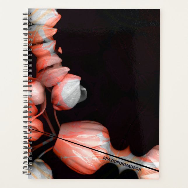 Agenda "Coração branco a preto do sol" (Frente)