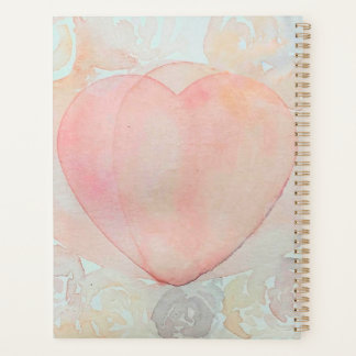 Agenda Coração de Deusa Pintado à Mão