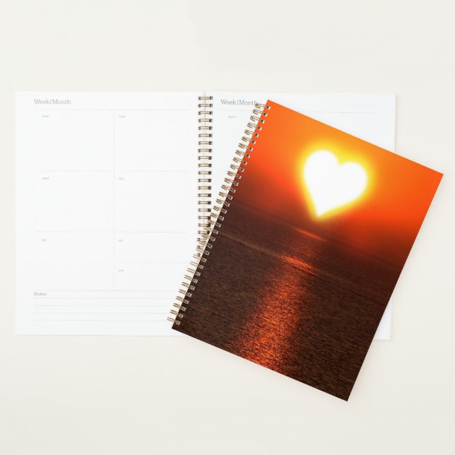 Agenda Coração Sunset (Exibição)