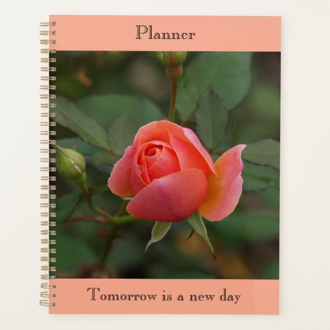 Agenda Coral Rose Planner (Frente)