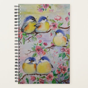 Agenda Cores d'água - Linhas Sparrows Cutes
