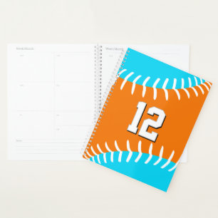 Agenda cores de qualquer time de beisebol softball w núme