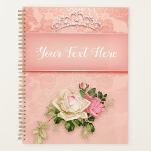Agenda Coroa e Rosas Rosa