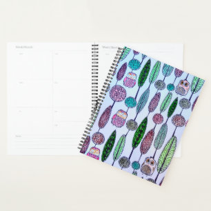 Agenda Corujas Whimsical