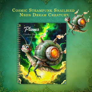 Agenda Cosmic Steampunk Snailbird – Criatura de Sonho Neo