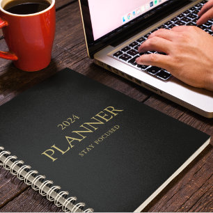 Agenda Cotação de 2024 do Professional Dourado & Black Ke