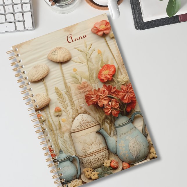 Agenda Cottagecore Personalizado (Criador carregado)
