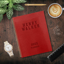 Couro Red Vegan Emboscada para Empresas Personaliz