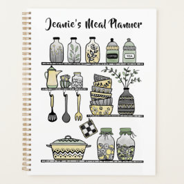 Agenda Cozinha Amarela Boho Decor Refeição Saudável
