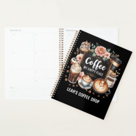 Agenda ☕ Cozinha de Coffeecore Personalizada Café Café Ca