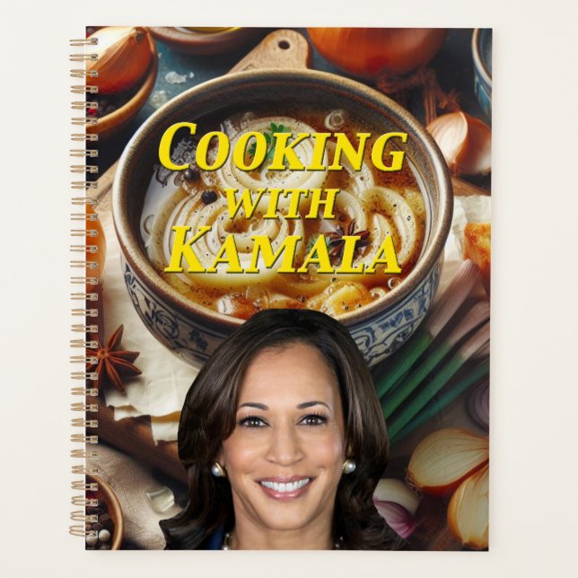 Agenda Cozinhar Com Kamala (Frente)