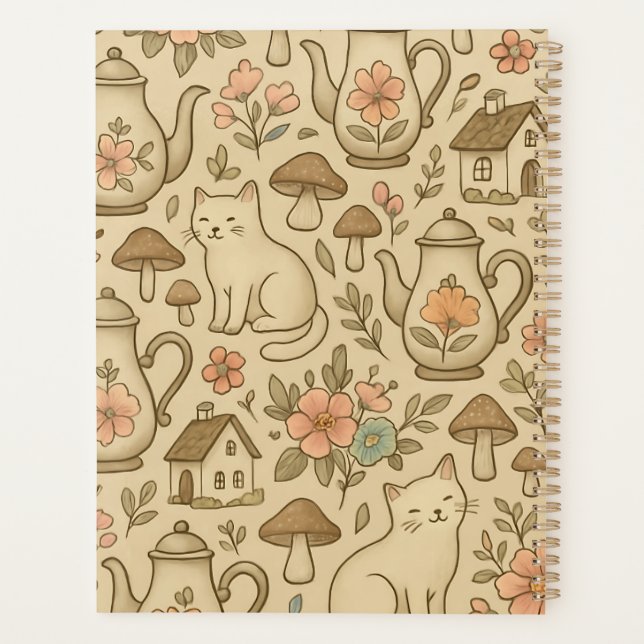 Agenda Cozy Cottagecore Pattern (Verso)