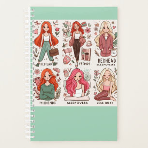 Agenda Cozy Sleepover Planner
